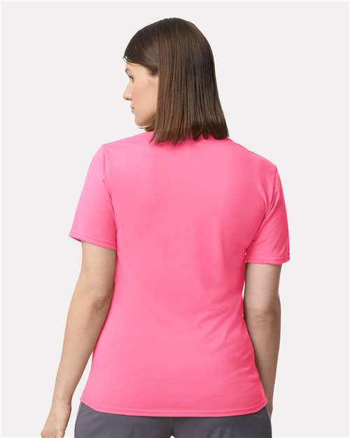 Performance® T-Shirt - OnModelBack - B09260143 - Safety Pink