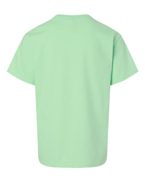 Ultra Cotton® Youth T-Shirt - Back - B31660112 - Mint Green