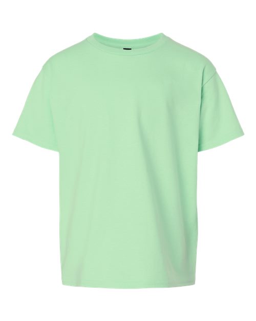Ultra Cotton® Youth T-Shirt - Front - B31660112 - Mint Green