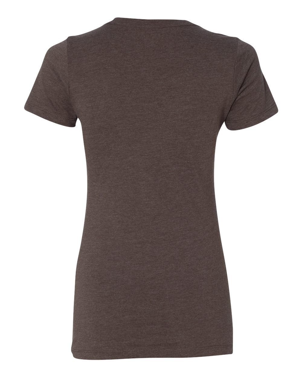 Women’s CVC T-Shirt - Back - B50618552 - Espresso