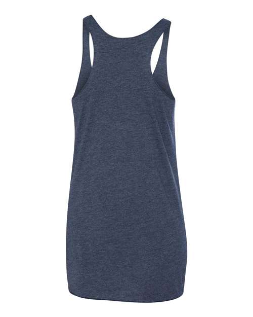 Women’s Triblend Racerback Tank - Back - B88218652 - Vintage Navy