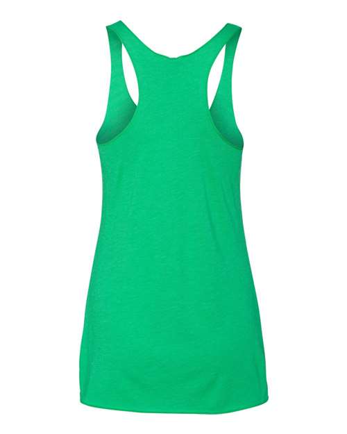 Women’s Triblend Racerback Tank - Back - B88218192 - Envy