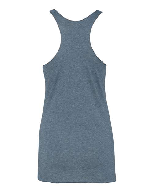 Women’s Triblend Racerback Tank - Back - B88218682 - Indigo