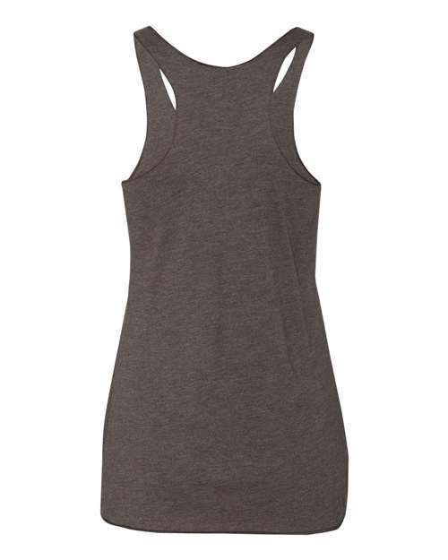 Women’s Triblend Racerback Tank - Back - B88218552 - Macchiato