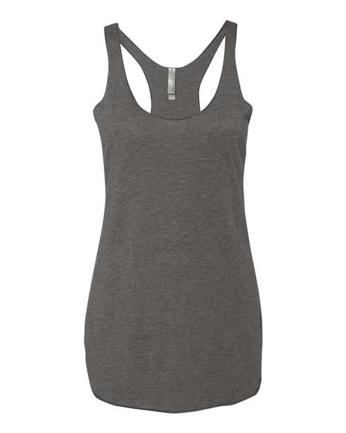 Women’s Triblend Racerback Tank - Front - B88218582 - Premium Heather