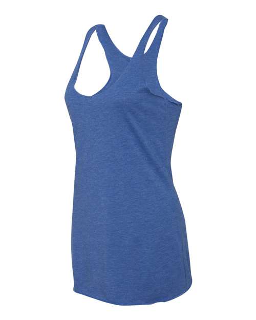 Women’s Triblend Racerback Tank - Side - B88218752 - Vintage Royal