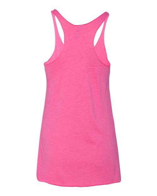 Women’s Triblend Racerback Tank - Back - B88218302 - Vintage Pink