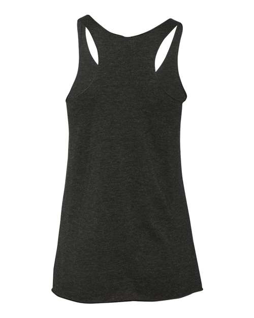Women’s Triblend Racerback Tank - Back - B88218502 - Vintage Black