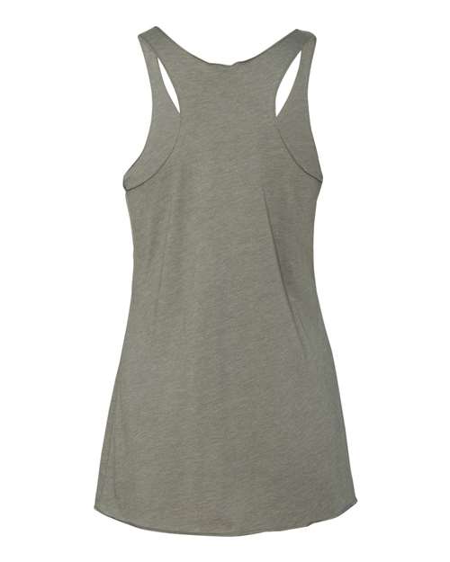 Women’s Triblend Racerback Tank - Back - B88218352 - Venetian Grey