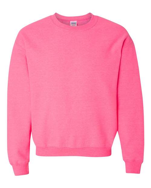 Heavy Blend™ Crewneck Sweatshirt - Front - B21060143 - Safety Pink