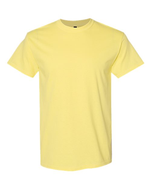 Heavy Cotton™ T-Shirt - Front - B00060423 - Cornsilk