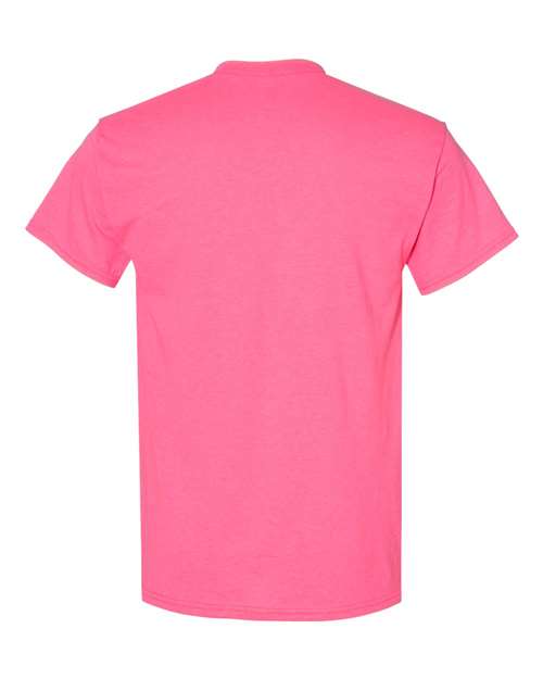 Heavy Cotton™ T-Shirt - Back - B00060313 - Safety Pink
