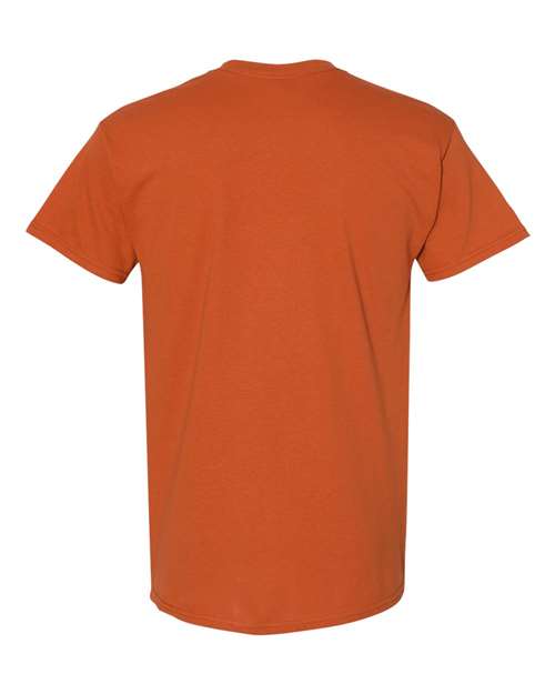 Heavy Cotton™ T-Shirt - Back - B00060323 - Texas Orange