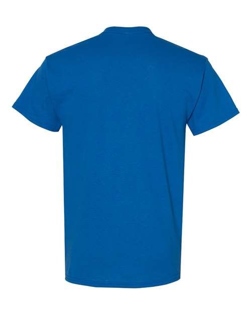 Heavy Cotton™ T-Shirt - Back - B00060723 - Neon Blue