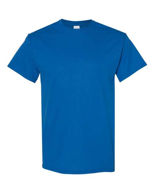 Heavy Cotton™ T-Shirt - Front - B00060723 - Neon Blue