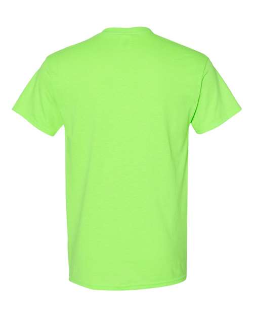 Heavy Cotton™ T-Shirt - Back - B00060463 - Neon Green