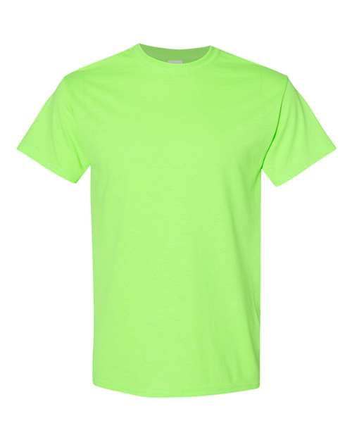 Heavy Cotton™ T-Shirt - Front - B00060463 - Neon Green