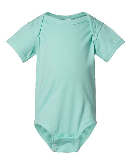 Infant Fine Jersey Bodysuit - Front - B33438381 - Chill