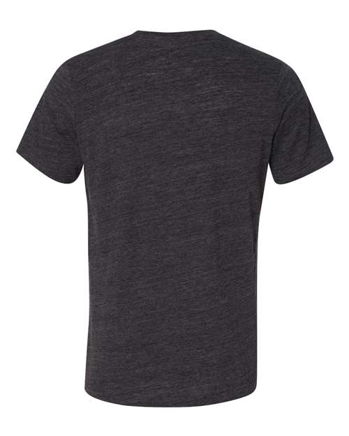 Texture Tee - Back - B03306522 - Charcoal Black Slub