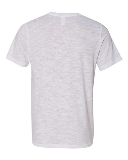 Texture Tee - Back - B03306022 - White Slub