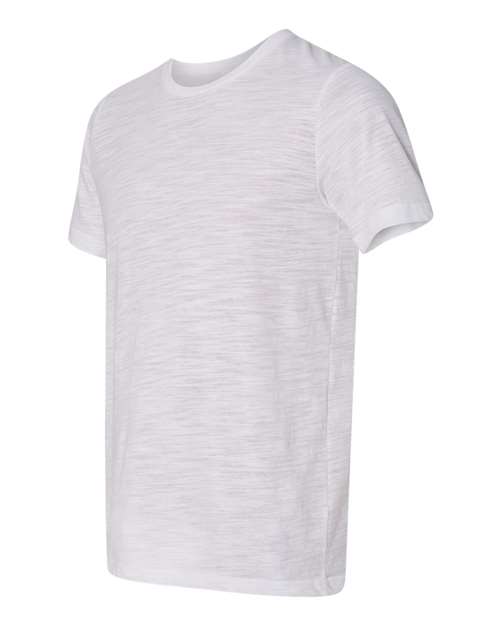 Texture Tee - Side - B03306022 - White Slub