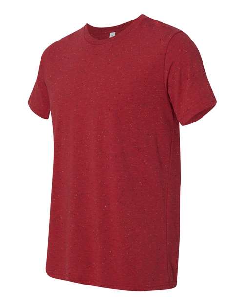 Texture Tee - Side - B03306722 - Red Speckled