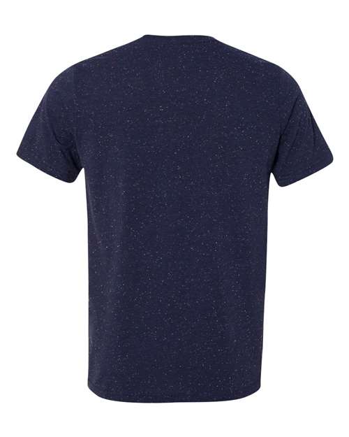 Texture Tee - Back - B03306633 - Navy Speckled