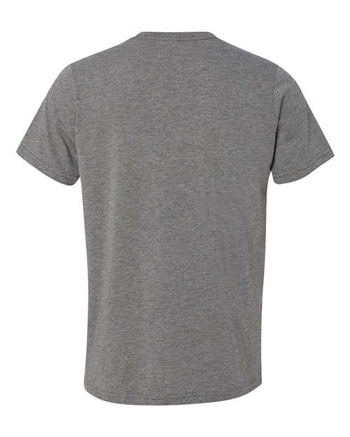 Texture Tee - Back - B03306082 - Deep Heather Speckled