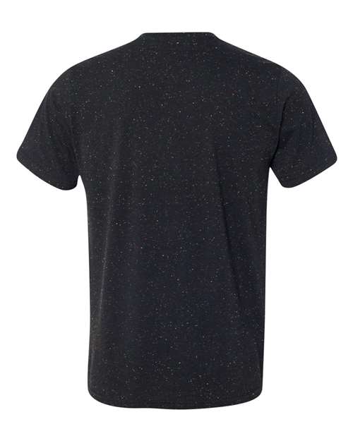 Texture Tee - Back - B03306452 - Black Speckled