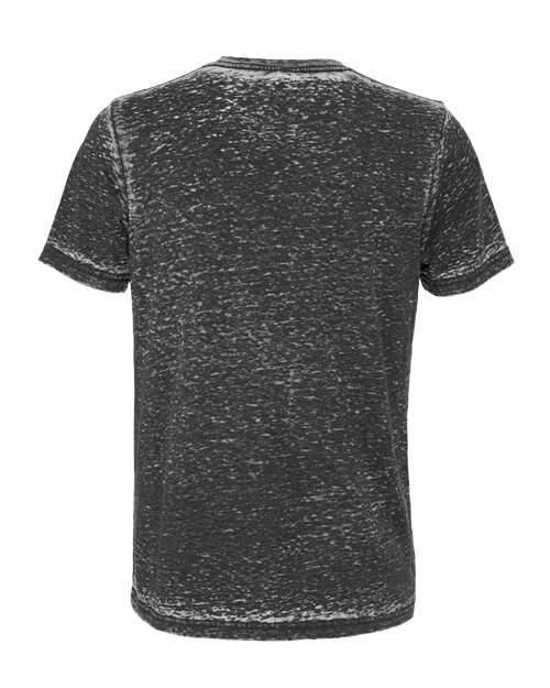 Texture Tee - Back - B03306342 - Grey Acid Wash