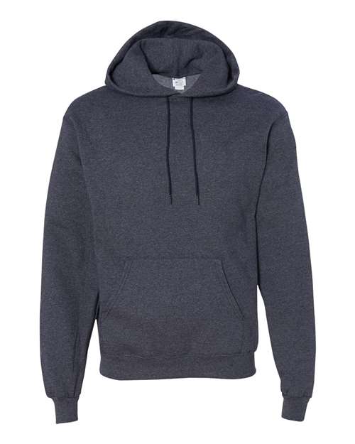 Powerblend® Hooded Sweatshirt - Front - B22884643 - Navy Heather