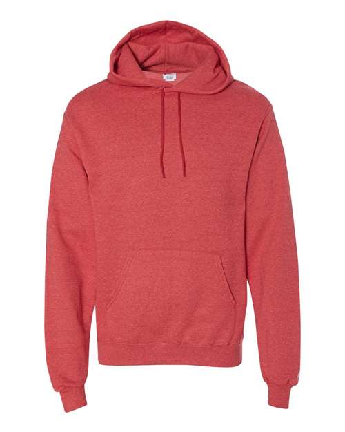 Powerblend® Hooded Sweatshirt - Front - B22884713 - Scarlet Heather