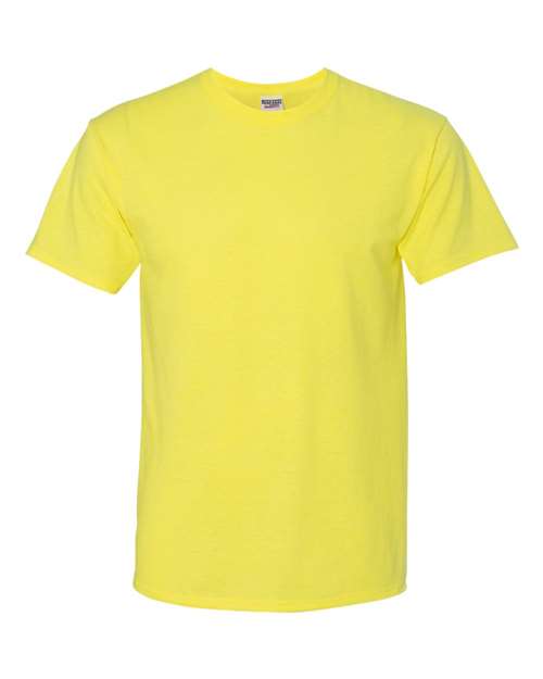 Dri-Power® 50/50 T-Shirt - Front - B06535393 - Neon Yellow