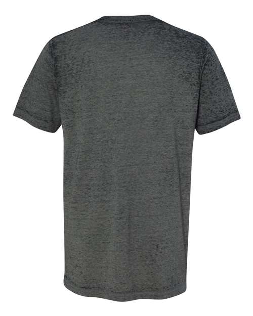 Texture Tee - Back - B03306472 - Black Acid Wash