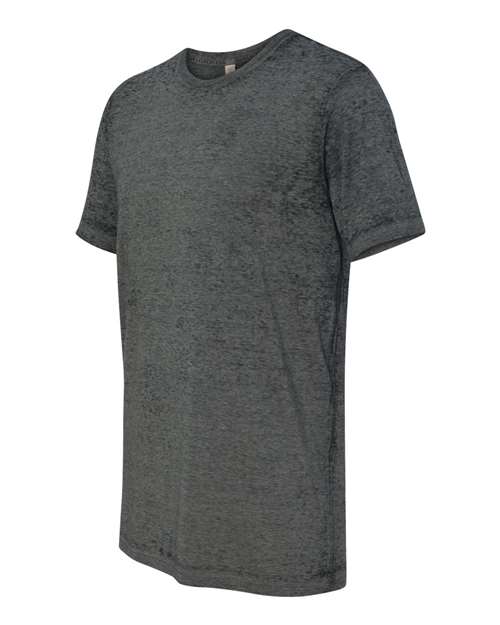 Texture Tee - Side - B03306472 - Black Acid Wash