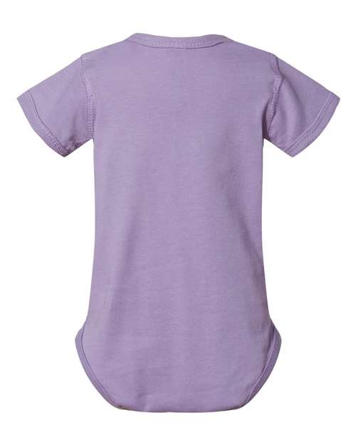 Infant Fine Jersey Bodysuit - Back - B33438211 - Lavender
