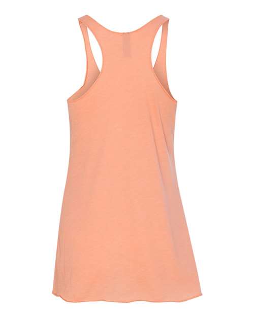 Women’s Triblend Racerback Tank - Back - B88218182 - Vintage Light Orange