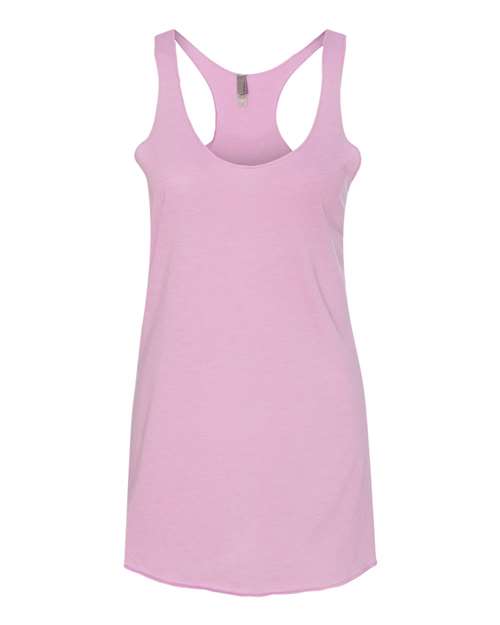 Women’s Triblend Racerback Tank - Front - B88218212 - Vintage Lilac