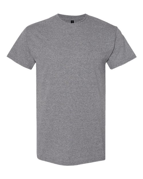 Heavy Cotton™ T-Shirt - Front - B00060493 - Graphite Heather