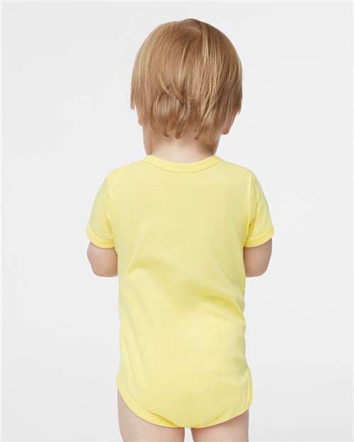 Infant Fine Jersey Bodysuit - OnModelBack - B33438431 - Butter