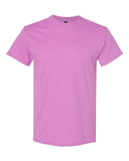 Heavy Cotton™ T-Shirt - Front - B00060603 - Heather Radiant Orchid