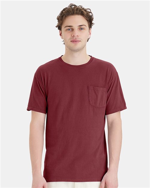 Garment-Dyed Pocket T-Shirt - styleImage