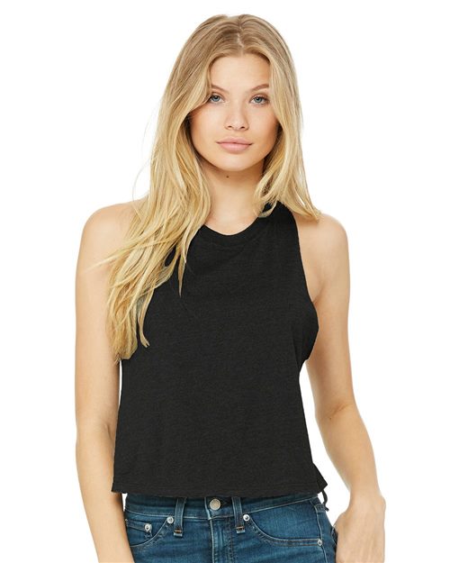 Women's Racerback Crop Tank - styleImage