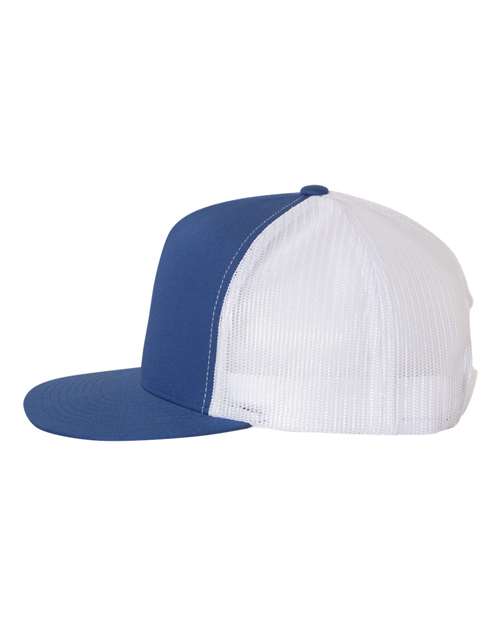 Five-Panel Classic Trucker Cap - DirectSide - B61595760 - Royal/ White