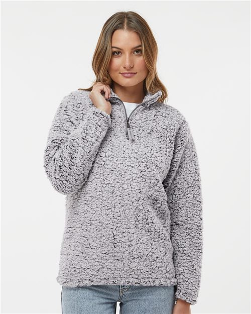 Women’s Epic Sherpa Quarter-Zip Pullover - styleImage