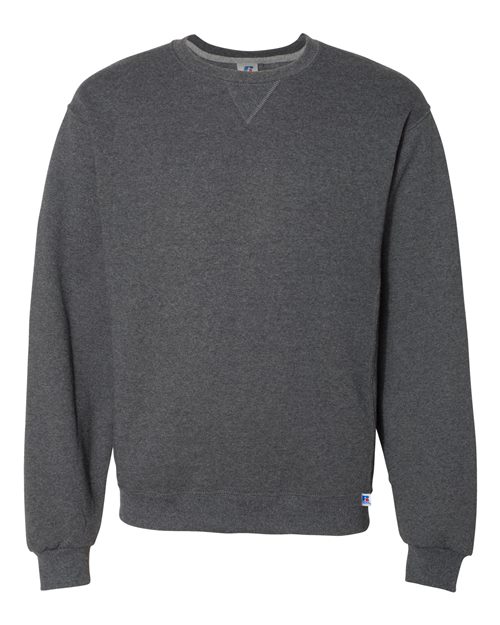 Dri Power® Crewneck Sweatshirt - Front - B60311513 - Black Heather