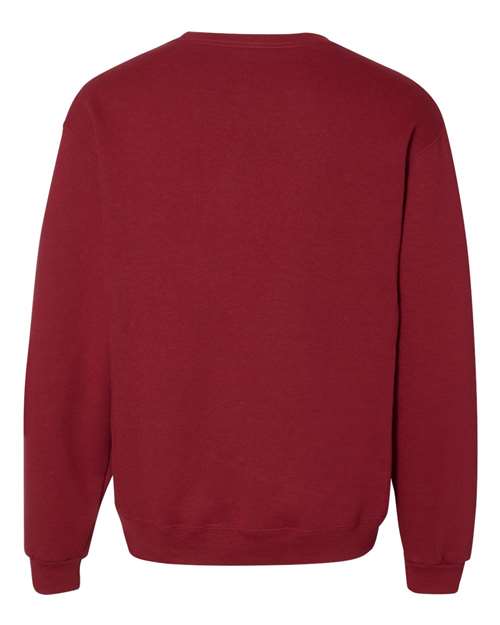 Dri Power® Crewneck Sweatshirt - Back - B60311523 - Cardinal