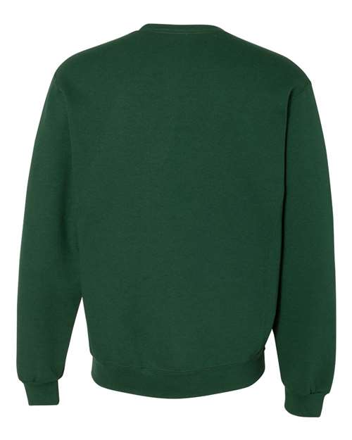 Dri Power® Crewneck Sweatshirt - Back - B60311543 - Dark Green