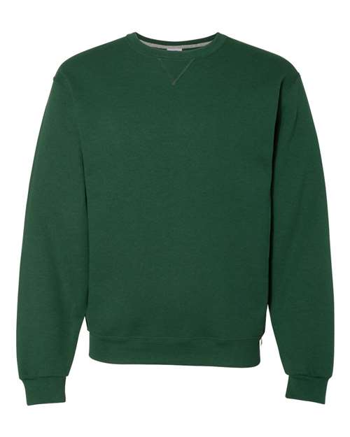 Dri Power® Crewneck Sweatshirt - Front - B60311543 - Dark Green