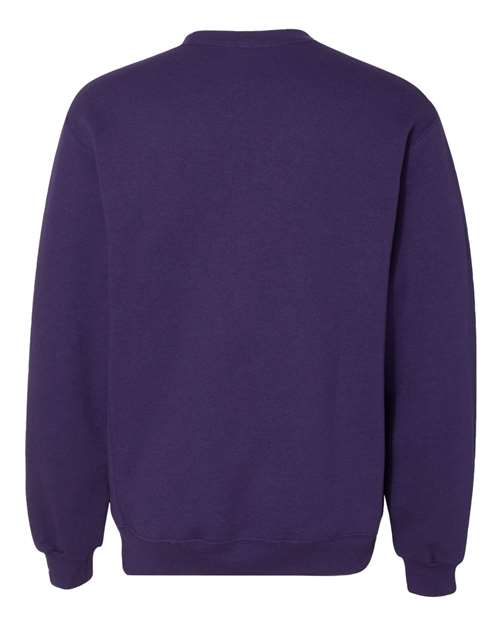 Dri Power® Crewneck Sweatshirt - Back - B60311673 - Purple